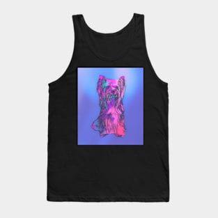 Yorkshire Terrier Pop Art Tank Top